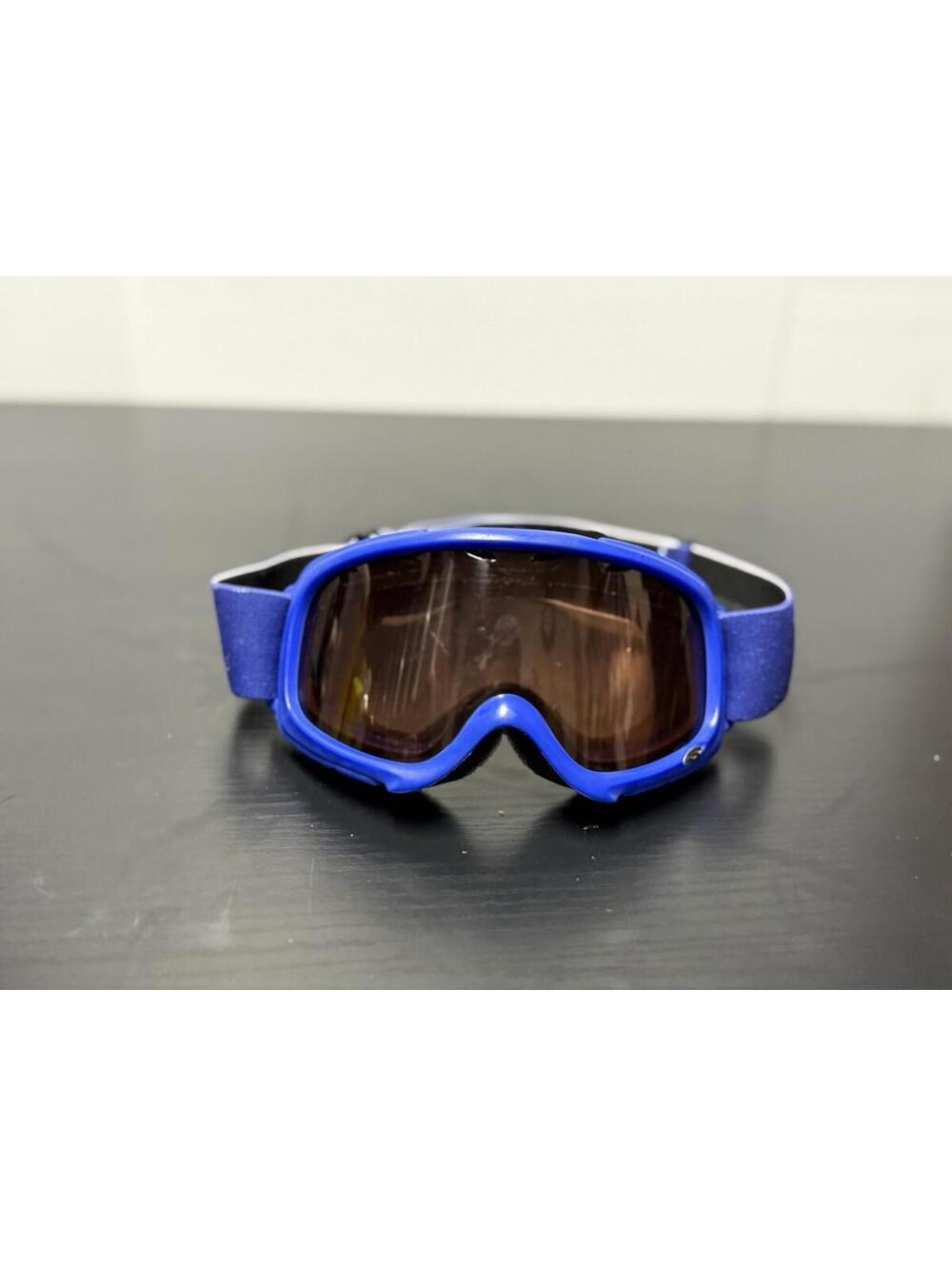 Smith Optics Ski Snowboard Goggles Blue Frame Amber Lens Adjustable Strap